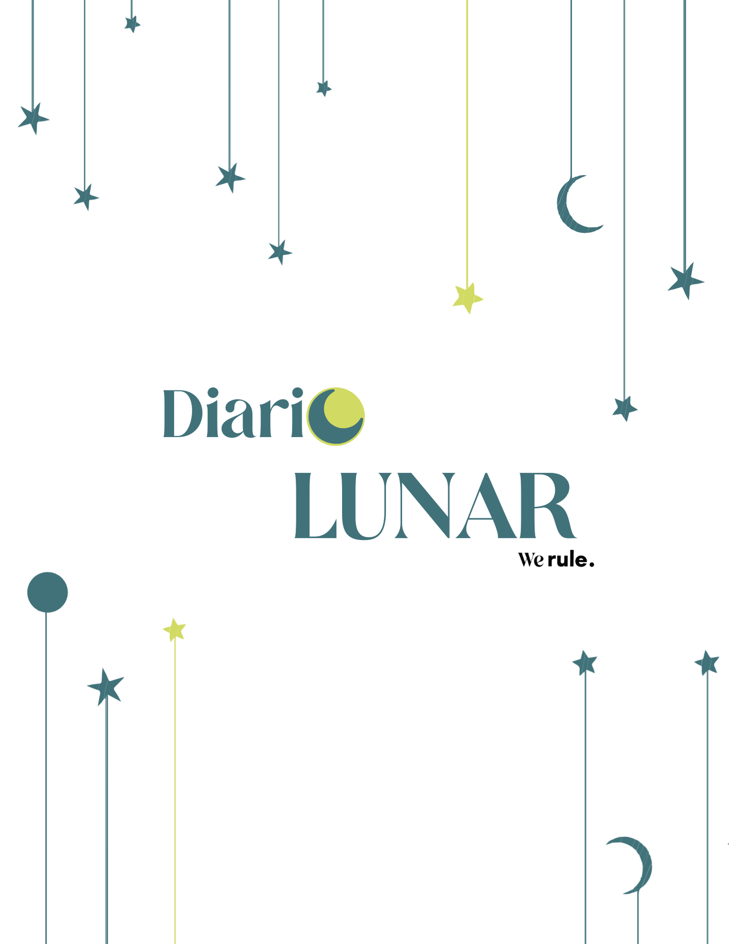 Diario Lunar PDF - Registra tu periodo