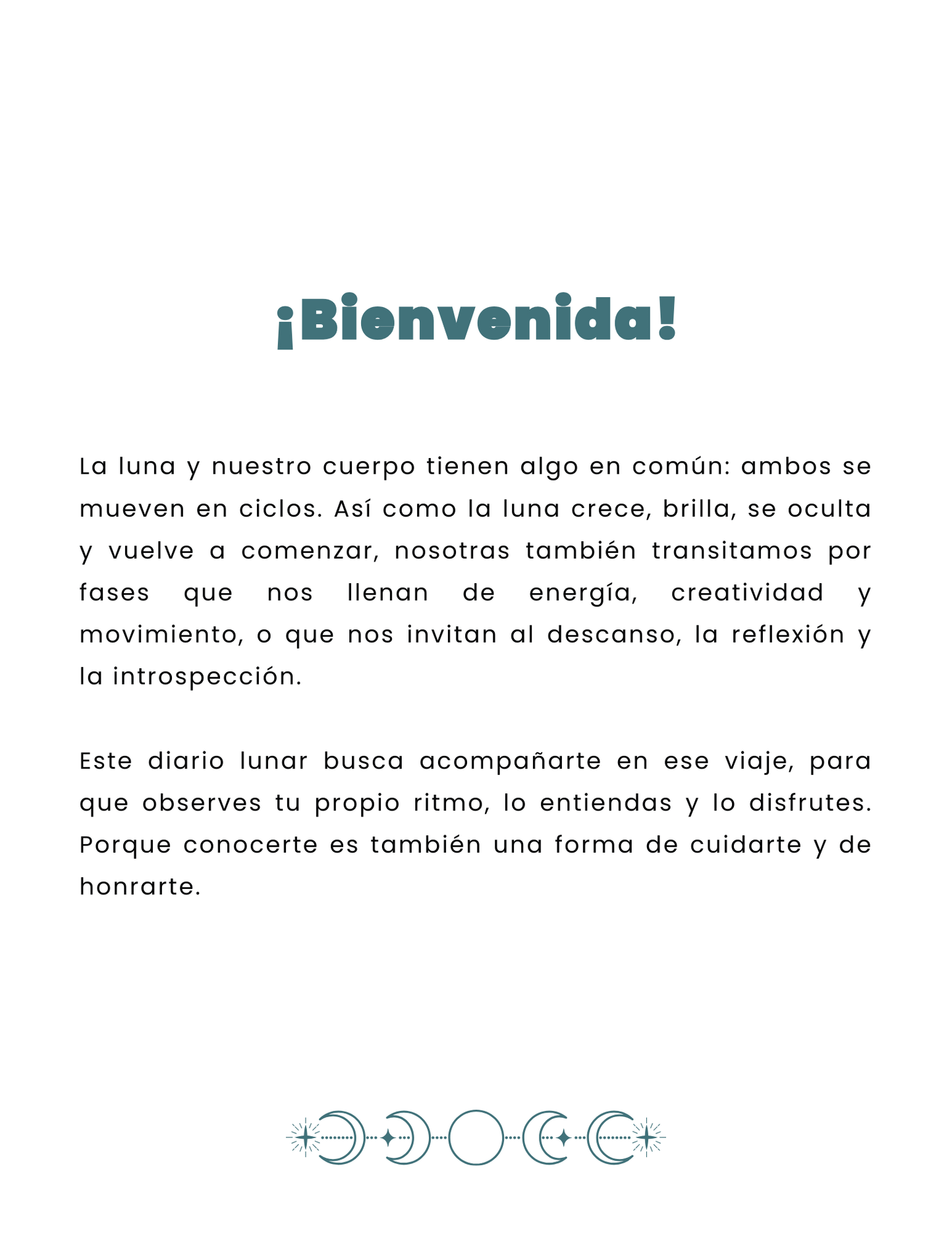 Diario Lunar PDF - Registra tu periodo