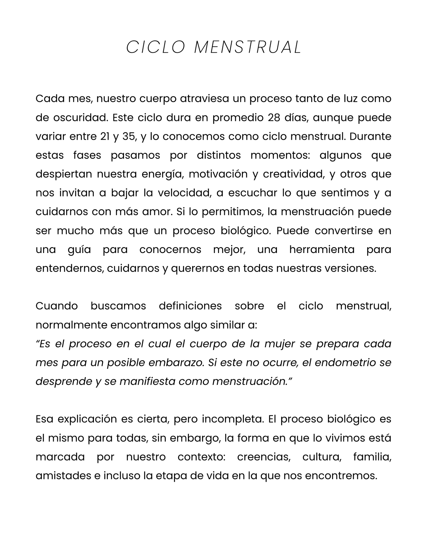 Diario Lunar PDF - Registra tu periodo