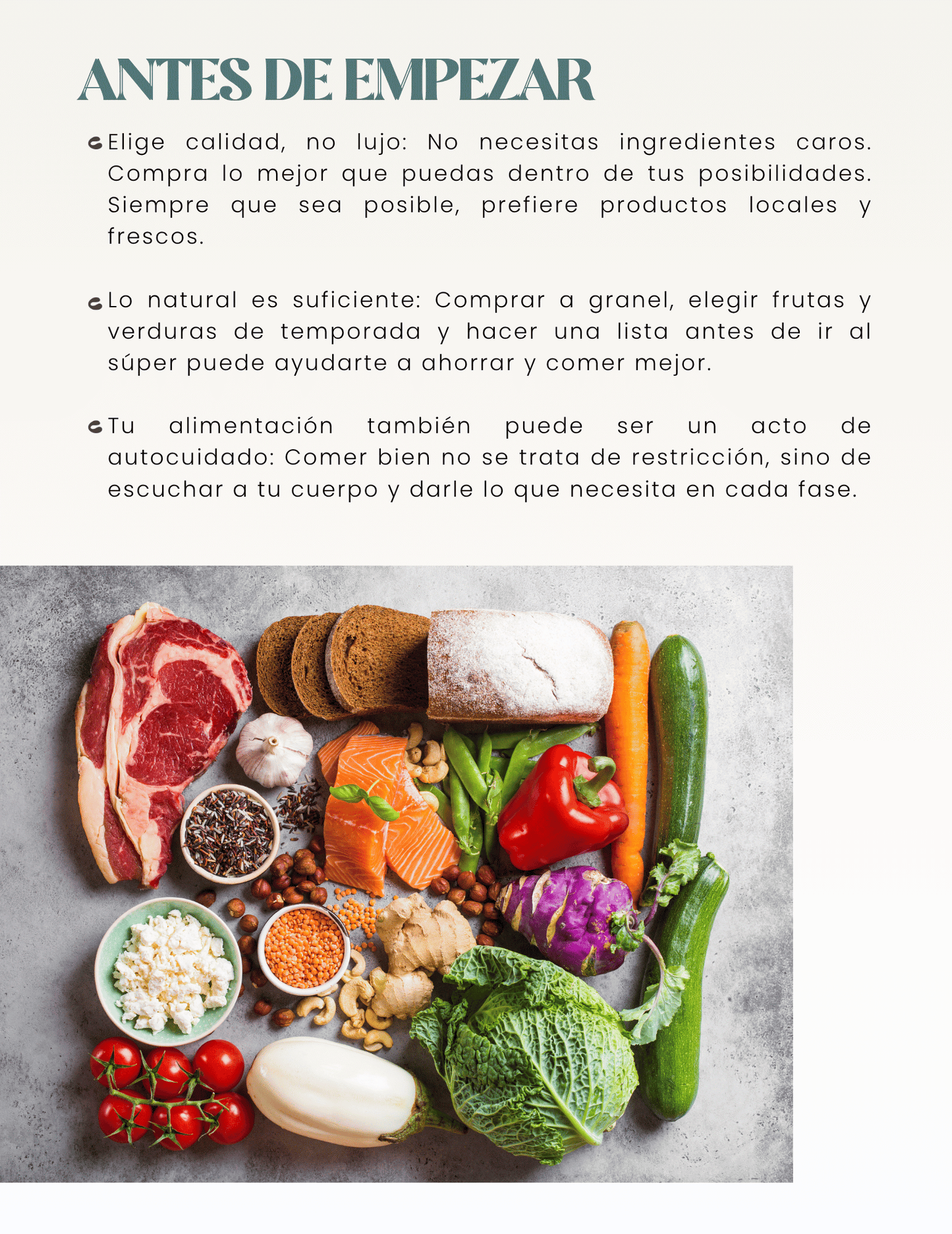 Miniguía Foodie - Hormonal