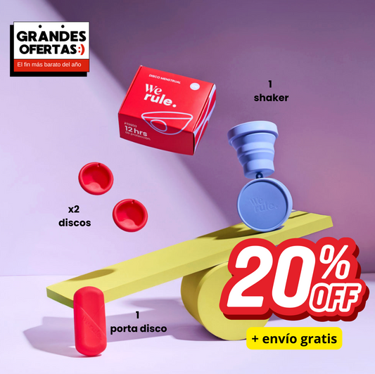 Bundle 2 Discos (+ Portadiscos + Shaker)